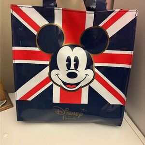 Disney at Harrod’s Mickey Mouse Union Jack Navy Tote